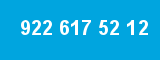 922 617 52 12 922 617 52 12